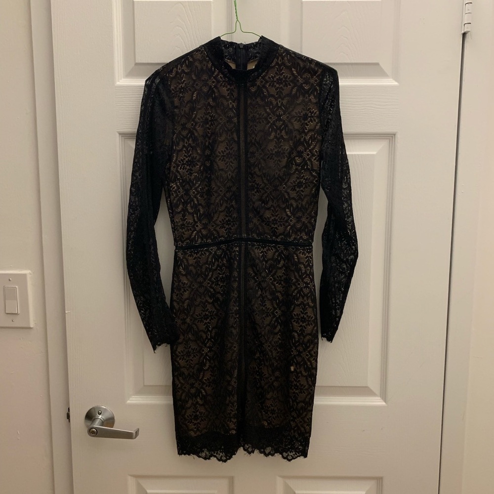 Aritzia Wilfred lace mini dress